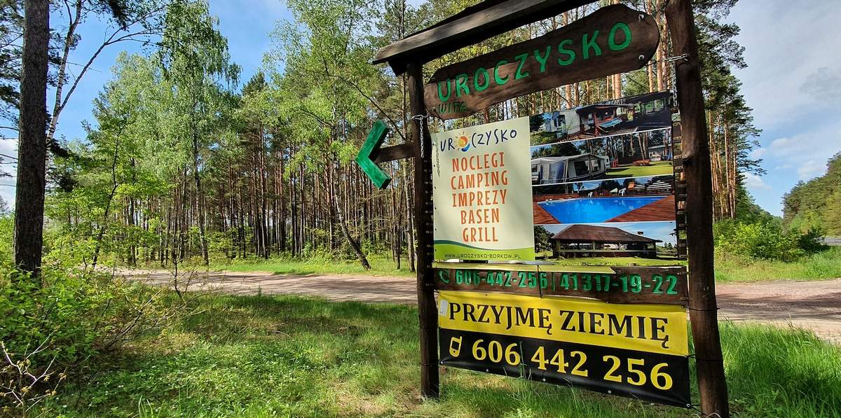 Ośrodek Uroczysko w Słopcu – malownicze położenie wśród lasów Gór Świętokrzyskich